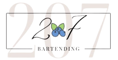 207 Bartending Logo